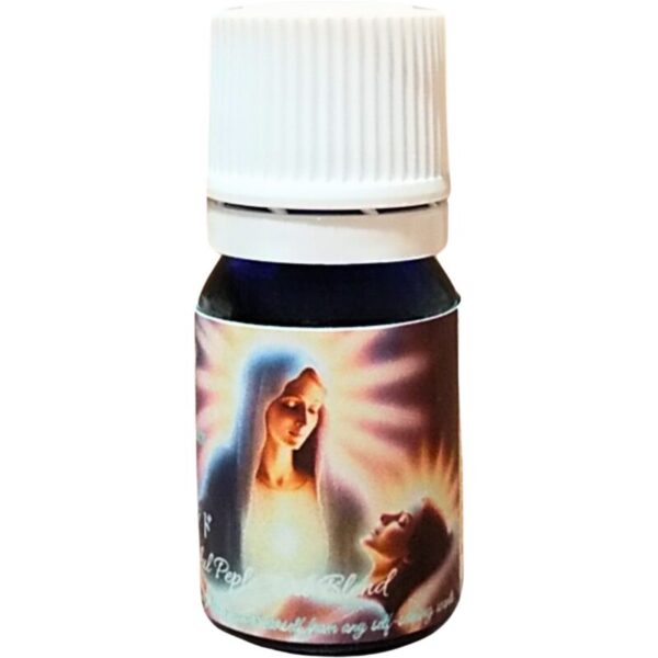 Kirohiro エンジェルオイル マザーメアリー ライトニングブレンド 5ml アクアマリン入り エッセンシャルオイル 精油 天然石 スピリチュアルオイル